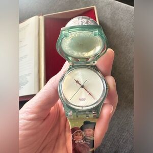 SWATCH limited edition Christmas Magic Spell Book and Watch